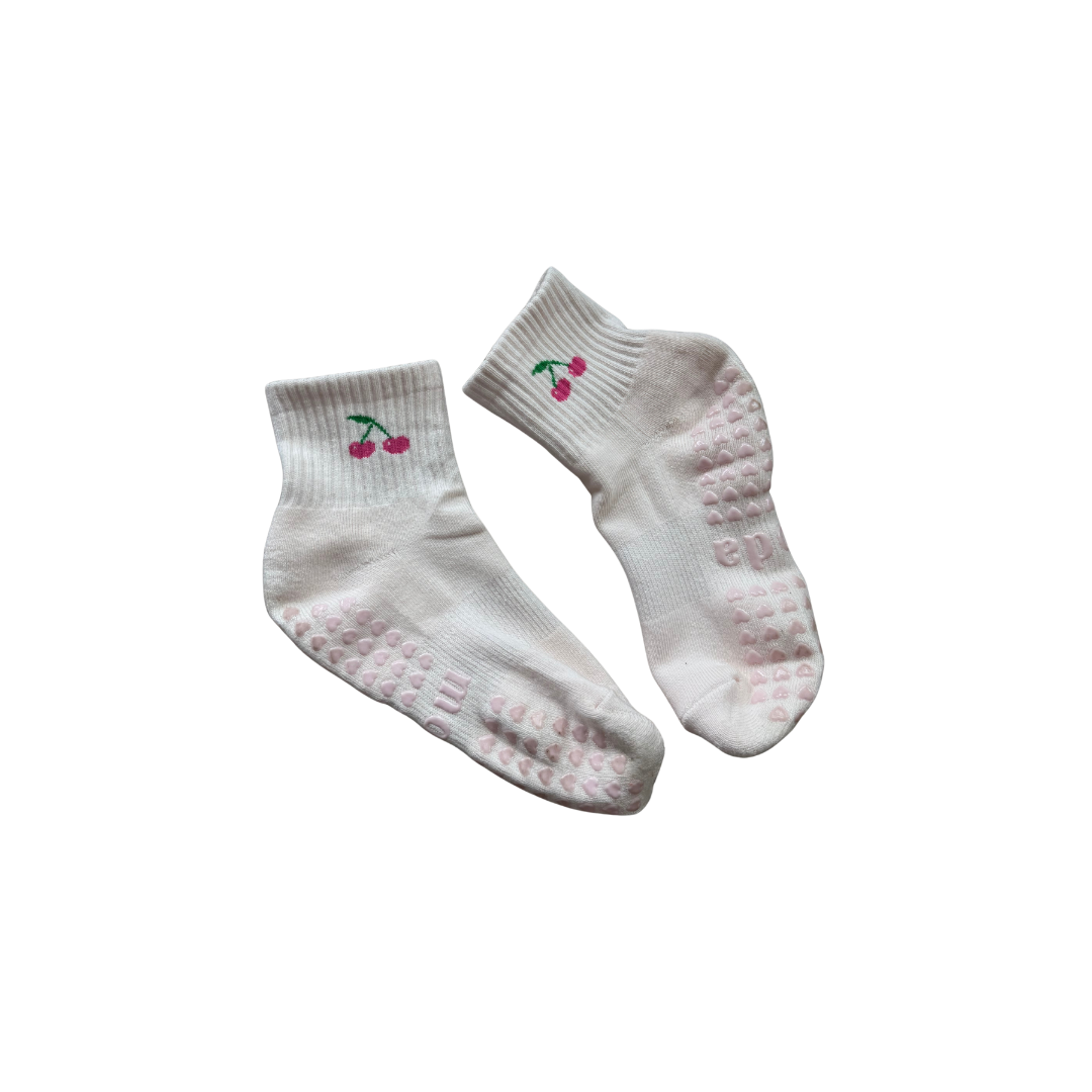basic cherry socks