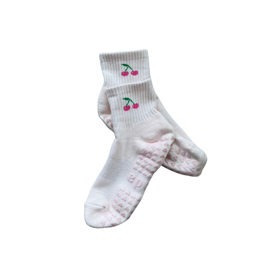 basic cherry socks