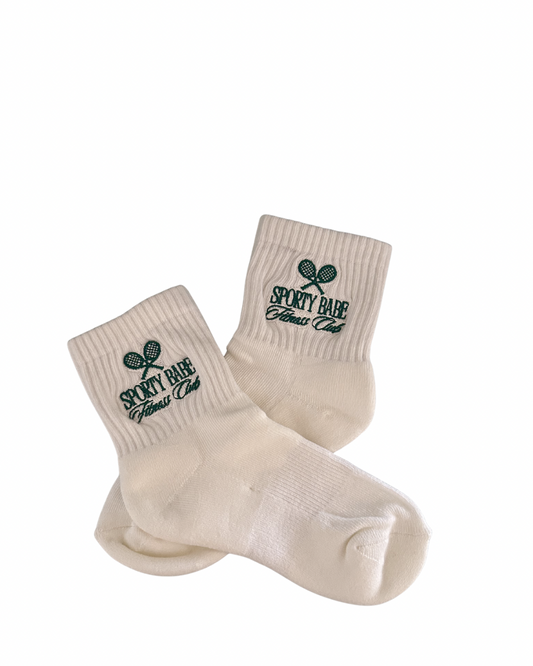 sporty babe fitness club everyday sock
