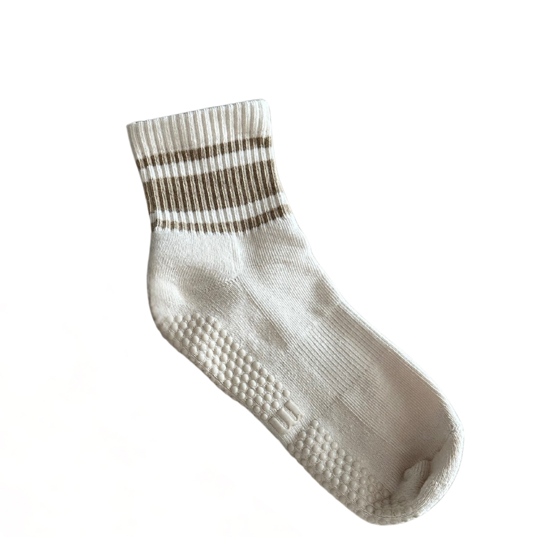 retro stripe cream unisex sized