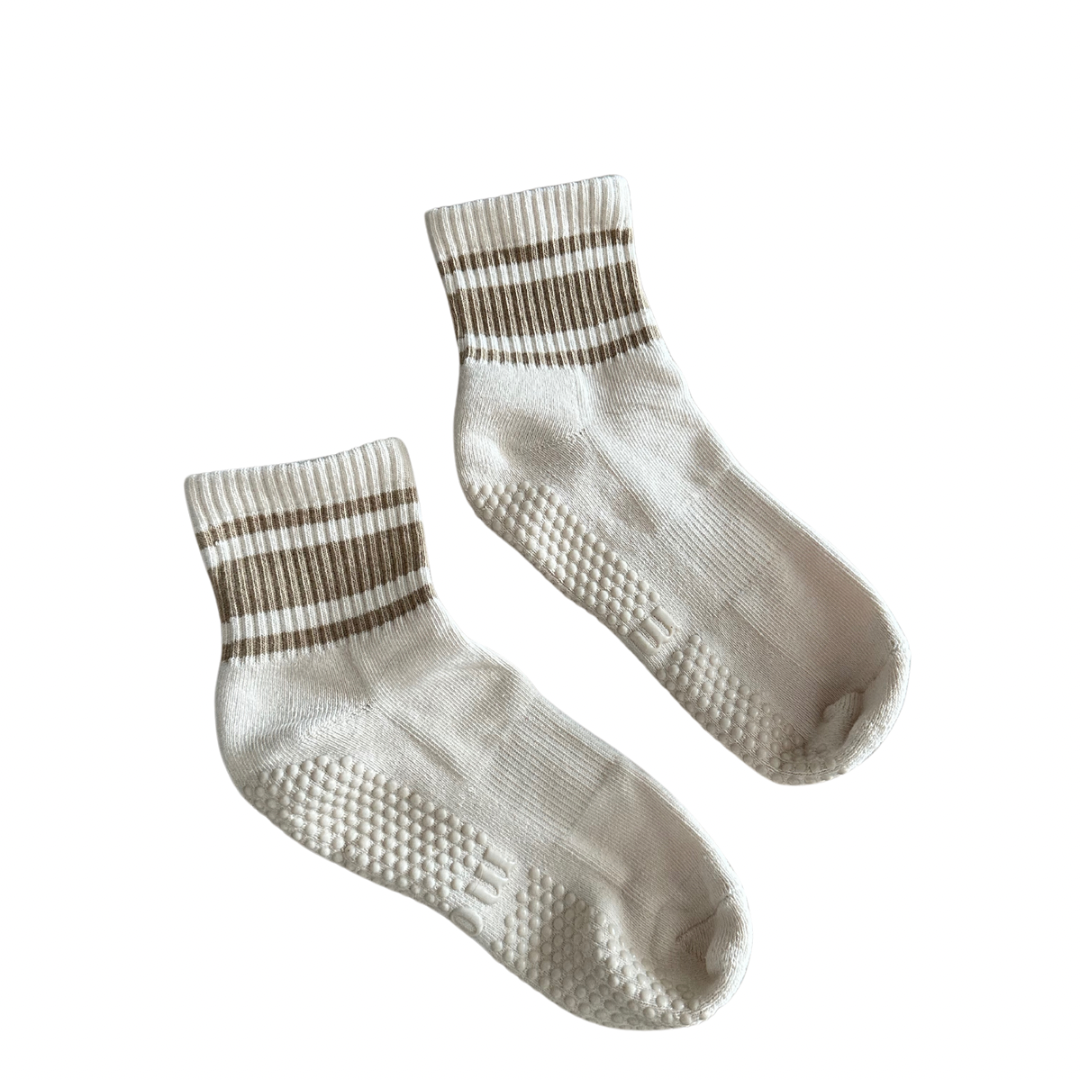 retro stripe cream unisex sized