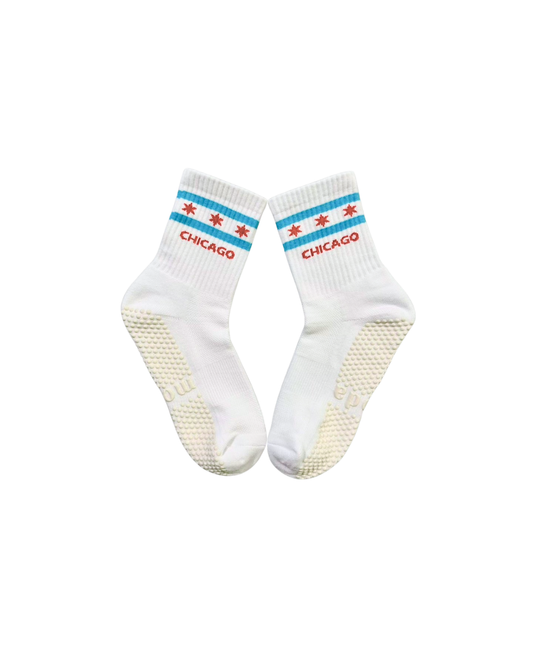 marathon edition: chicago grip socks