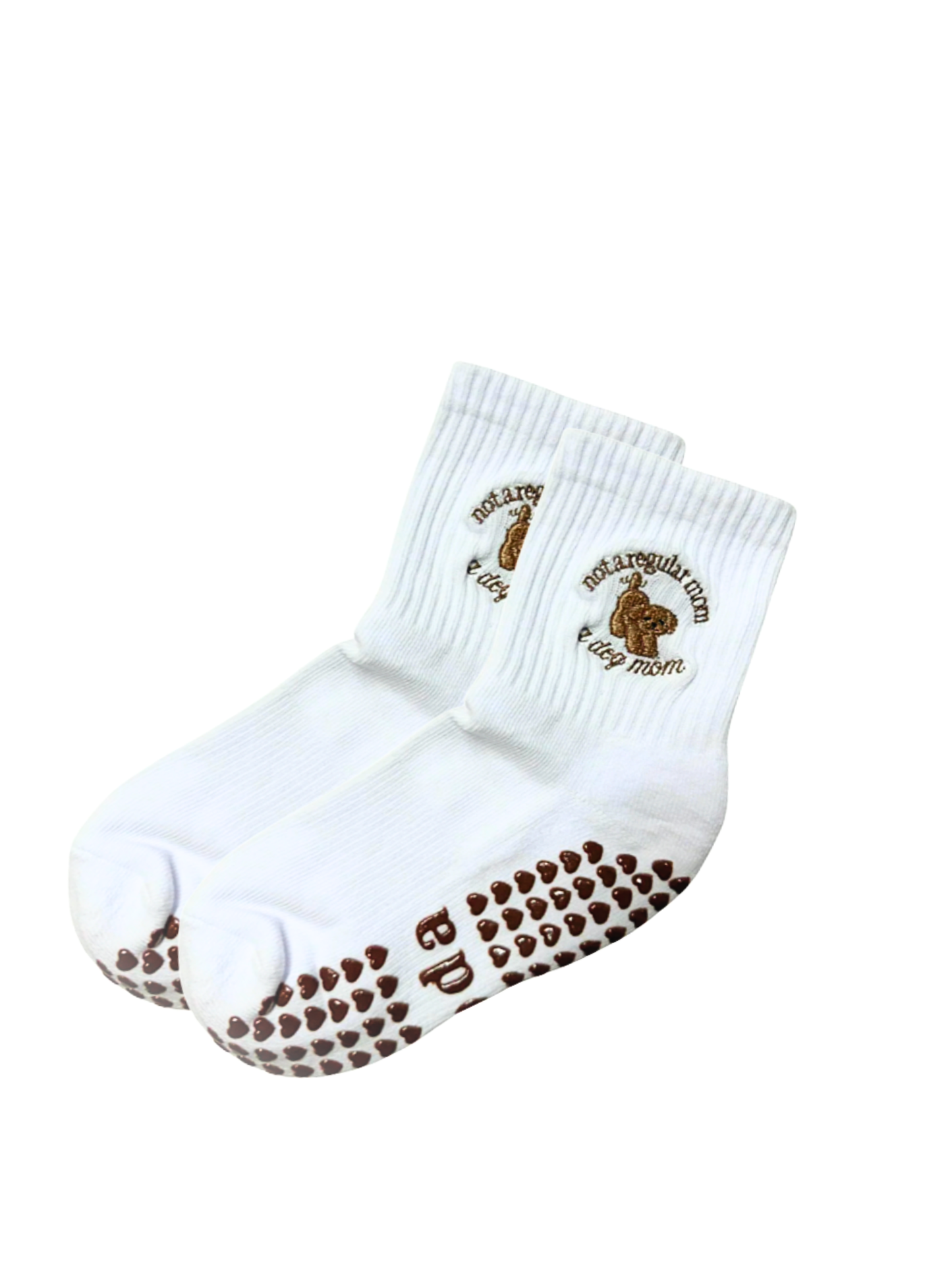 dog mom grip socks