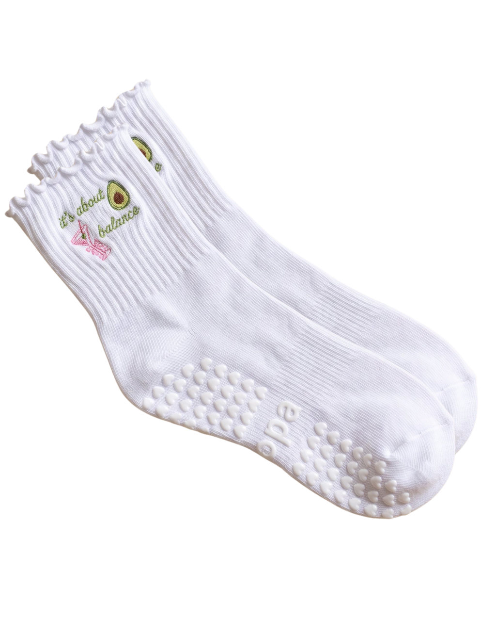 it's about balance grip socks