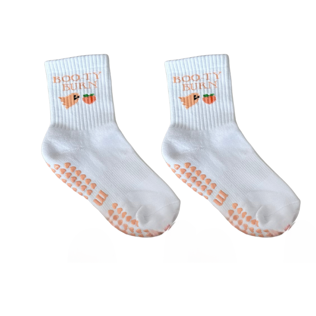 boo-ty burn grip socks