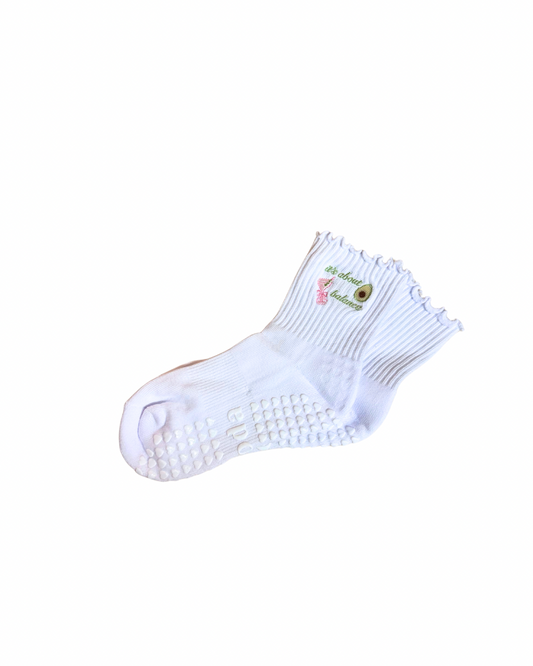 it's about balance grip socks