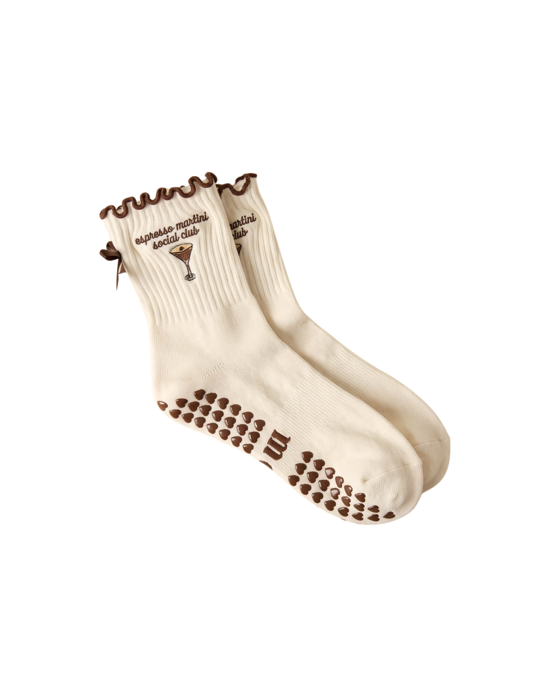 espresso martini social club grip socks